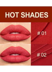 Matte Lipstick Set – Bold Colors in Lip-Shaped Tube Design