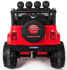 ZS-2388L 4x4 Electric Ride-On Jeep – Red, Rugged & Ready for Adventure