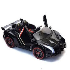 Factual Toys Lamborghini Veneno 2-Seater Licensed Ride-On Car – 12V Electric with Remote Control (Black & Green)
