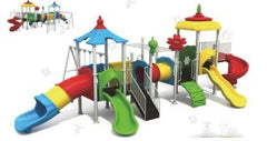 Colorful Multi-Activity Outdoor Playground Set