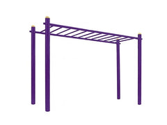 Compact Slide & Swing Set for Toddlers