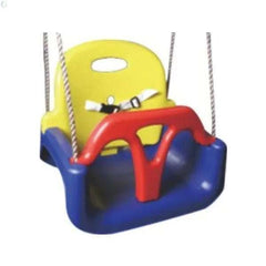 Baby Swing Seat with Safety Harness – Colorful Toddler Swing for Indoor & Outdoor Play