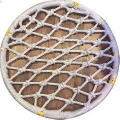Round Rope Swing Seat – Durable Climbing Net for Kids Outdoor Play