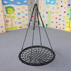 Round Swing – Net Design Outdoor & Indoor Swing Seat (120 cm, 100 cm, 60 cm)