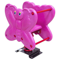 Outdoor Butterfly Spring Rider – Playground Ride-On Toy (54 × 45 × 77 cm)