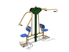 Chest Press & Pull Down Heavy – Dual Upper Body Trainer
