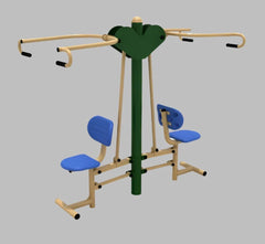 Chest Press & Pull Down Heavy – Dual Upper Body Trainer