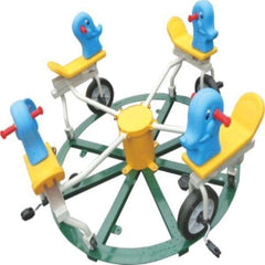 Elephant Cycle Merry Go Round Garden Playset – 160×55 CM