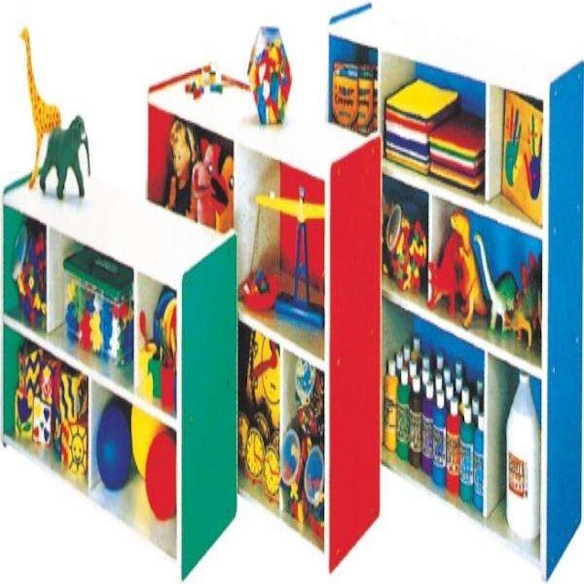 3 Sizes Kids Shelves for Books & Toys – Sturdy Multi-Purpose Organizer (120×30×100 CM)