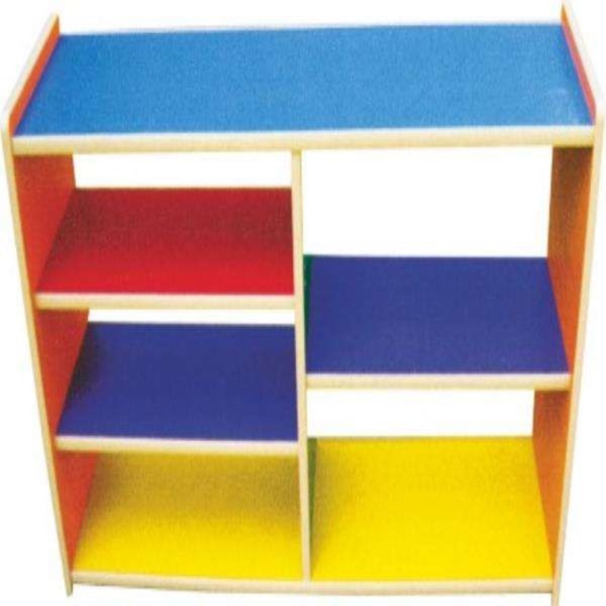 Colorfull Kids Wooden Shelf – Multi-Color Storage Organizer (1203066 CM)
