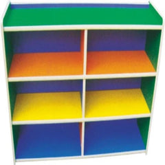 Kids Wooden Multi Color Rack – Toy & Book Organizer (1203080 CM)