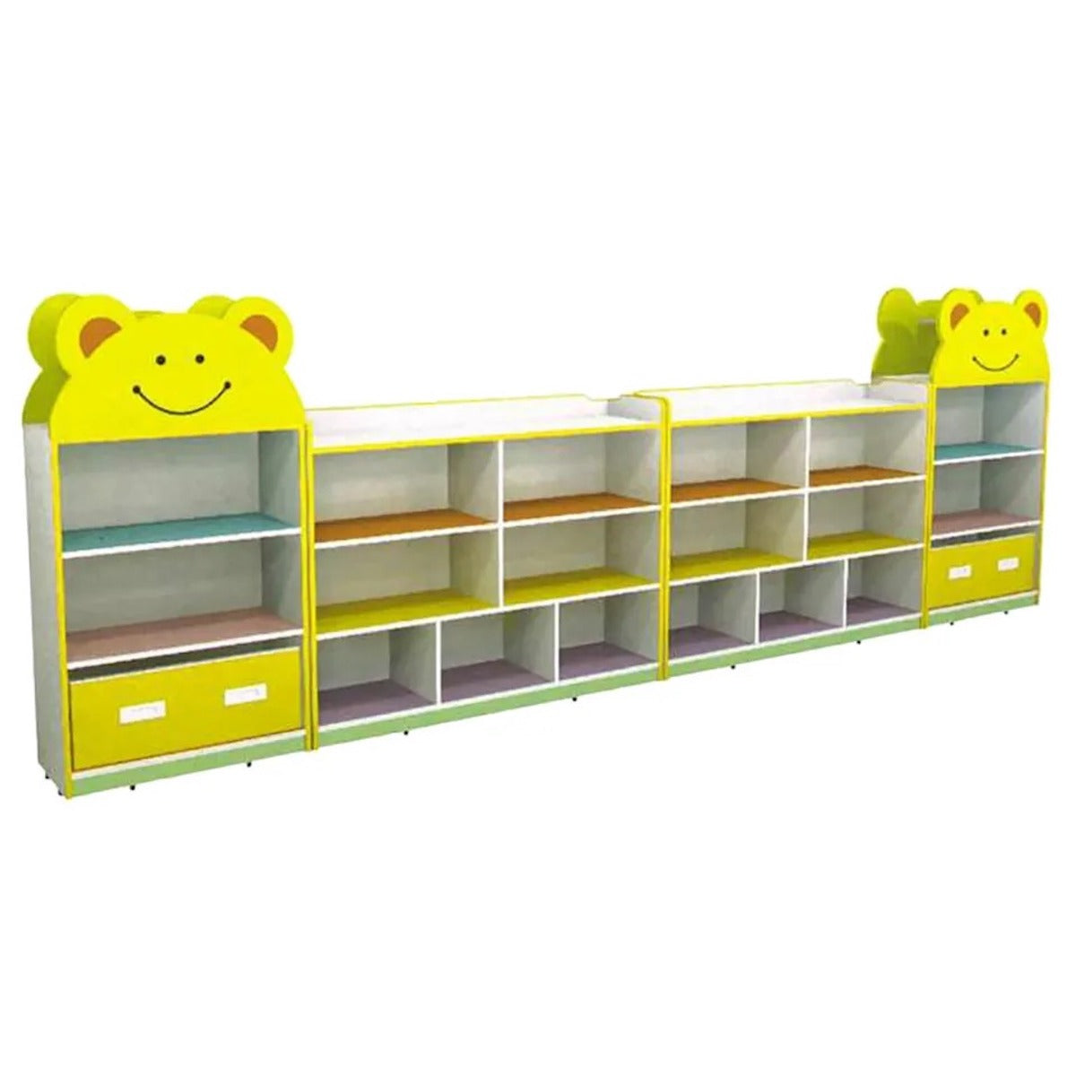Smiley Kids Storage Shelf – Large Organizer for Toys & Books (36030120 CM)