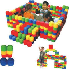 Jumbo Blocks Building Set – 120 Pieces Colorful Construction Toys for Kids (21×10.5×7.5 CM)