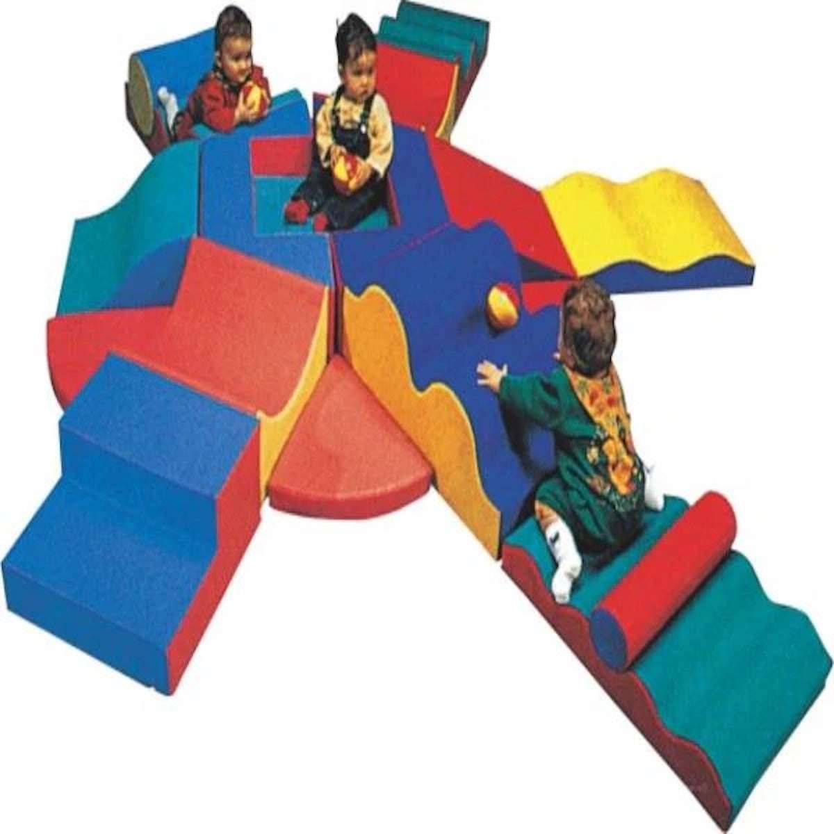 Multi-Colored, Multi-Piece Play Set – Kids Indoor Soft Play Zone (280×240×50 CM)