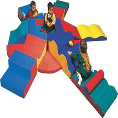Multi-Colored, Multi-Piece Play Set – Kids Indoor Soft Play Zone (280×240×50 CM)