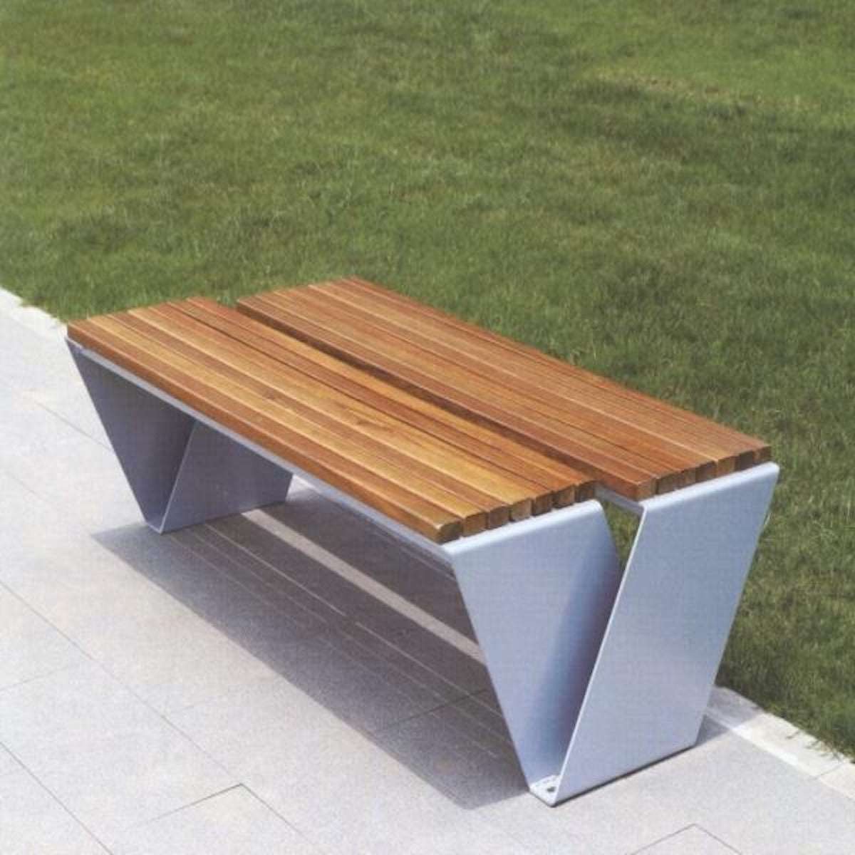 Metal Fancy Double-Sided Bench – Elegant & Durable Outdoor Seating (180×76×42 CM)
