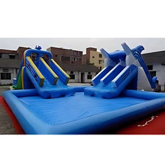 Inflatable Swimming Pool with Slide – Ultimate Summer Fun