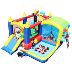 Castle-Themed Inflatable Playhouse Set
