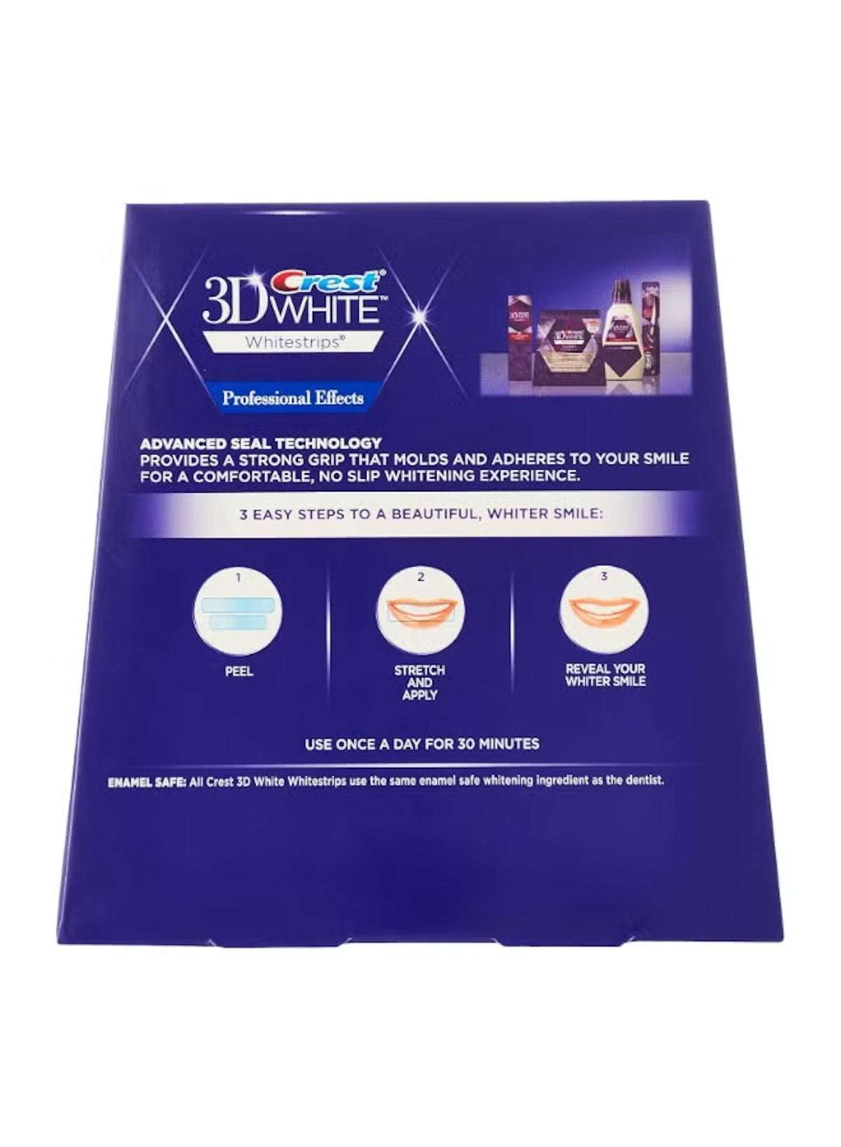 Crest 40-Piece 3D WhiteStrips Dental Whitening Kit