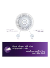 Philips Avent Natural Response Baby Feeding Bottle Teat T5 | Pack of 2 | No.1 Brand Recommended by Moms Worldwide