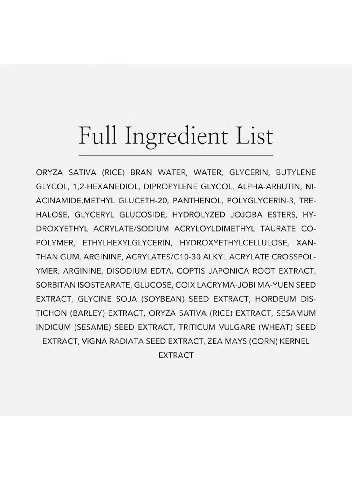 Glow Deep Serum with Rice & Alpha Arbutin | Brightening Korean Skincare | 30ml