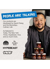 Momofuku Chili Crunch by David Chang – Spicy Chili Oil with Crunchy Garlic & Shallots (5.5 oz)