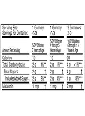 Children's Sleep Gummies with Melatonin, Strawberry Flavor, 60 Gummies