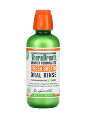 Fresh Breath Dentist Formulated Oral Rinse, Mild Mint – 16 Oz (473ml)