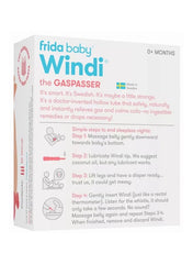 Windi Baby Gas & Colic Reliever | 10 Count | Made in Sweden | Instant Tummy Discomfort Relief | Safe, Natural & BPA-Free | Pediatrician-Approved, Soft & Gentle Design | Easy-to-Use for Newborns & Infants