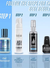 Stacy Lash Gel Remover for Eyelash Extension Glue – 15 ml (0.51 fl.oz) | Fast Adhesive Dissolution | GBL-Free | Aquamarine Color | Professional Salon Use Only