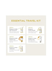 Madagascar Centella Travel Kit, Basic Skincare Box – Compact Soothing & Calming Set (Yellow/White)