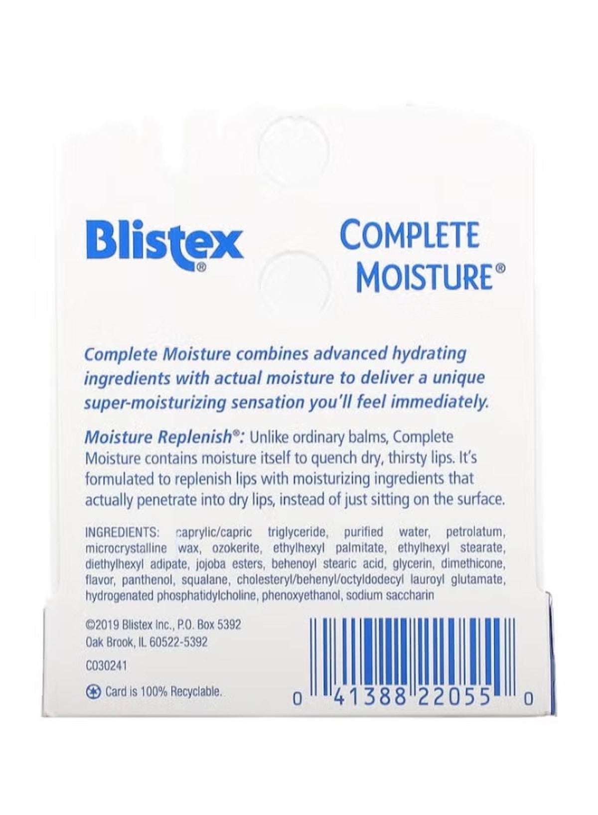 Complete Moisture Lip Protectant
