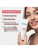 Face moisturizer tube in hand, ZEROID Pimprove Moisturizer