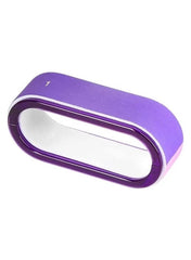Sided Oval Cosmetic Tool Purple Nail Buffer Block for Manicure & Pedicure