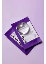 Retinol intensive mask sachet with circular inner tab and purple fold, SOMEBYMI