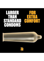 TROJAN Magnum Lubricated Large Condoms – 36 Count Pack