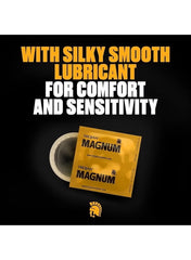 TROJAN Magnum Lubricated Large Condoms – 36 Count Pack