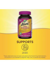 Alive Hair, Skin & Nails Gummies, Strawberry Flavor – 60 Gummies