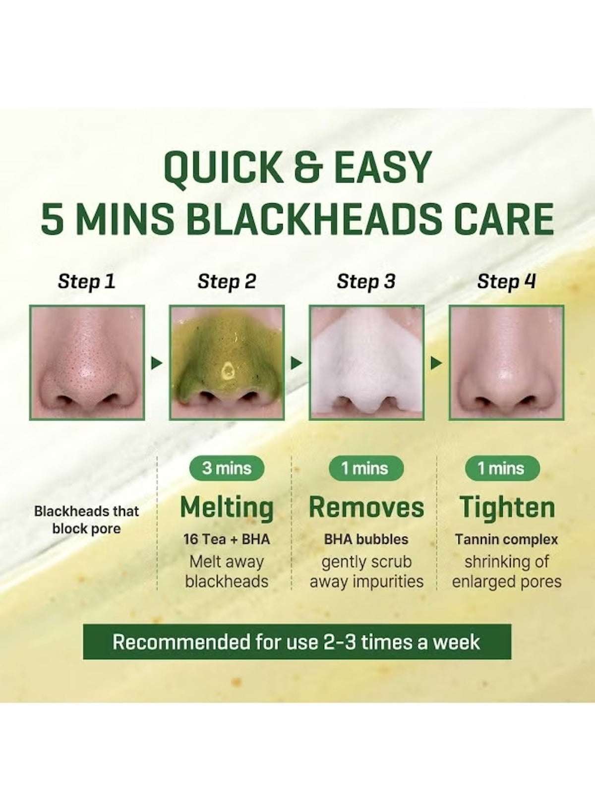 Bye Bye Blackhead 30 Days Miracle Green Tea Tox Bubble Cleanser 120g | SOMEBYMI