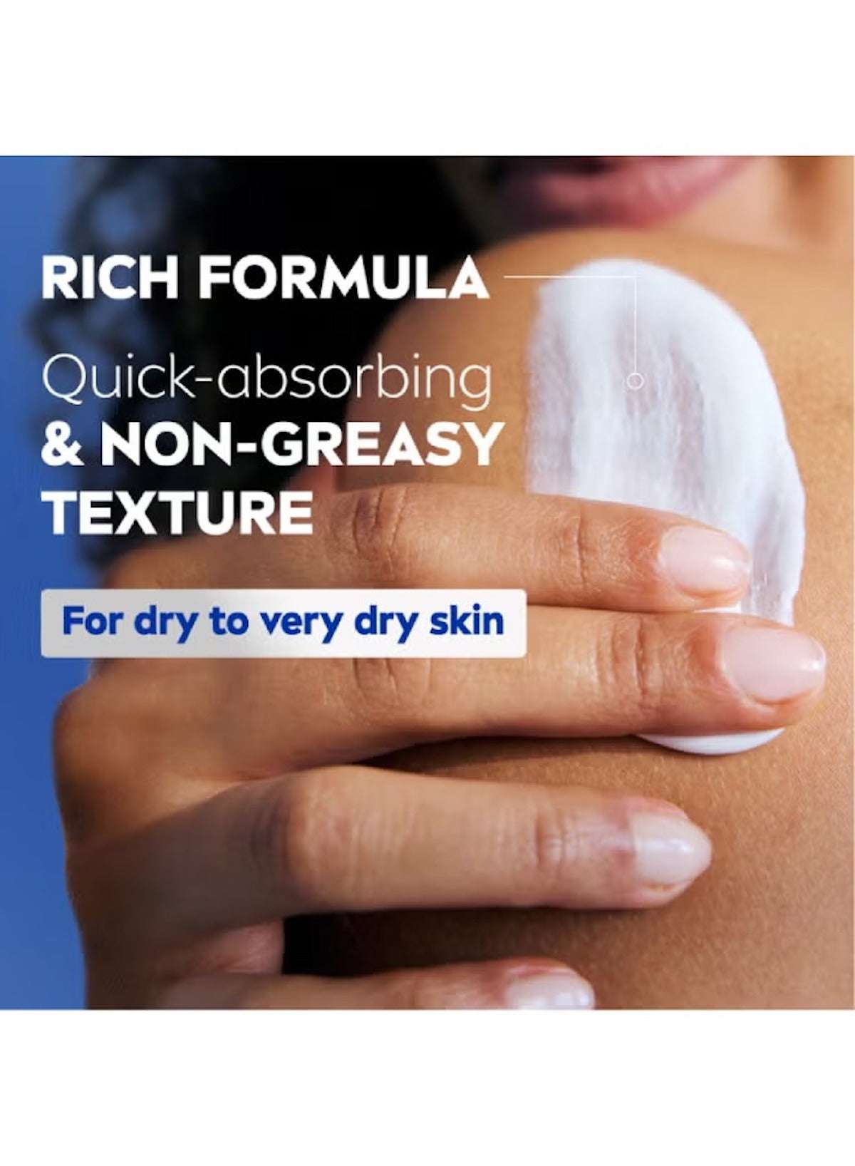 NIVEA 72h Intense Moisture Rich Nourishing Body Lotion for Dry Skin 400ml