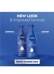 NIVEA 72h Intense Moisture Rich Nourishing Body Lotion for Dry Skin 400ml