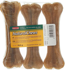 Padovan Natural Chews Bone for Dogs – (2 Pcs, 180g, 16.5cm) & (3 Pcs, 210g, 14cm)