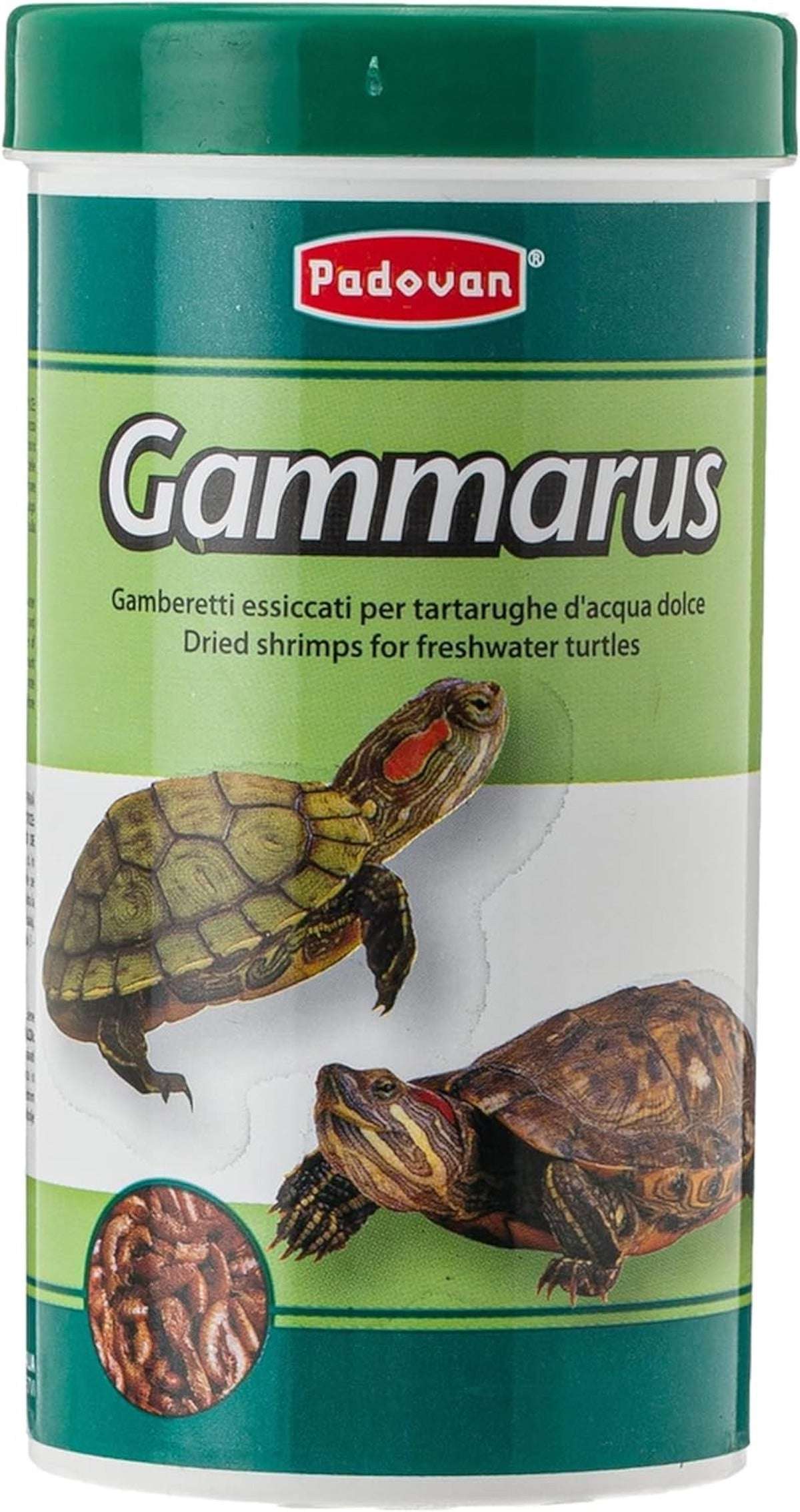 Padovan Gammarus Natural Dried Crustaceans – 250ml / 30g Turtle & Reptile Food