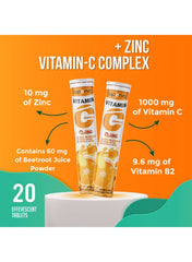 Vitamin C Complex Plus Zinc – 20 Tablets