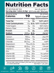 Electrolyte Hydration Supplement Variety Pack | 30 Sticks | No Sugar, No Junk, No Aftertaste | Natural Electrolytes & Vitamins for Energy and Focus