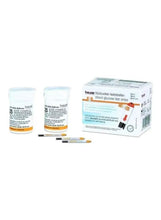 Blood glucose test strips canisters and test strips, beurer GL 44/50, 50 pack