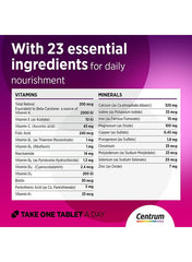 Centrum Women – Specially Formulated Multivitamin for Women, 100 Tablets