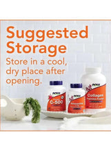 Suggested storage card: “Store in a cool, dry place after opening”