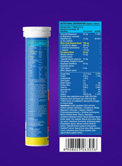 Fast&Up Man Extend Delay Climax - 20 Effervescent Tablets | Fizzy Peach Flavour | Boosts Stamina, Vitality & Performance | Swiss Effervescent Technology