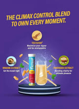 Effervescent supplement tube beside peach-colored drink and ingredient icons